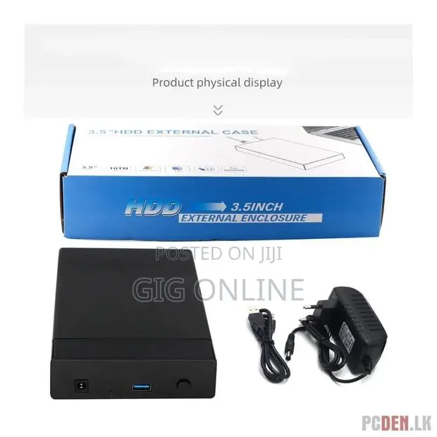 3.5" HDD USB External Enclosure · Photo 1