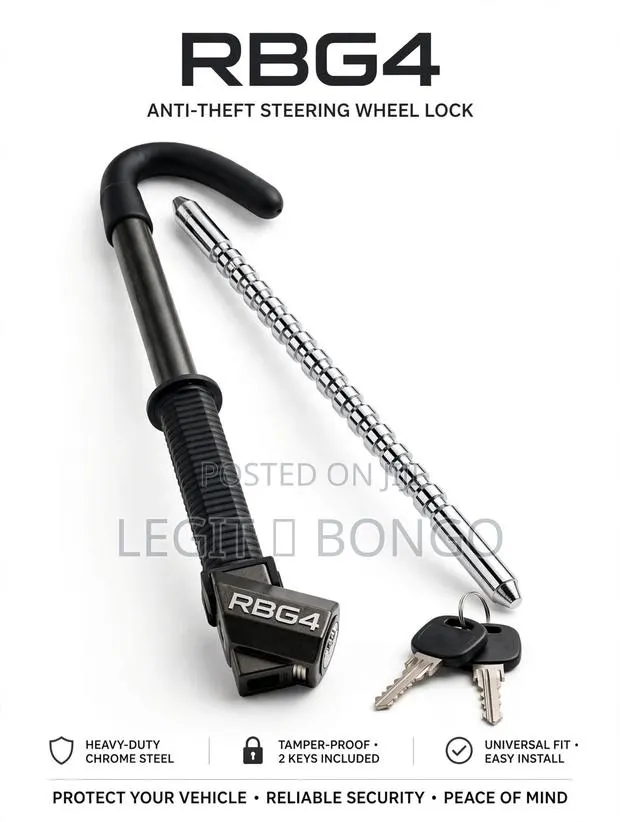 Anti Theft Steering Wheel Lock · Photo 1