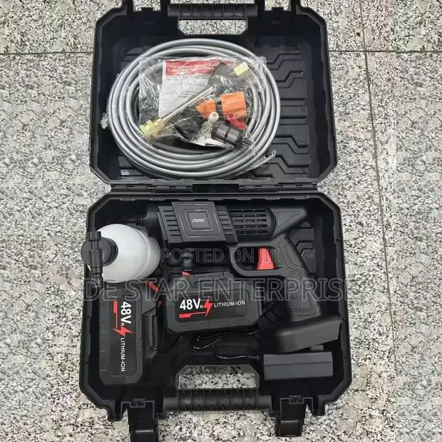 Cordless Pressure Washer With 2 Batteries · Photo 1