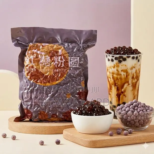 Premium Tapioca Pearls (900g) – Perfect Chewy Texture for Boba · Photo 1