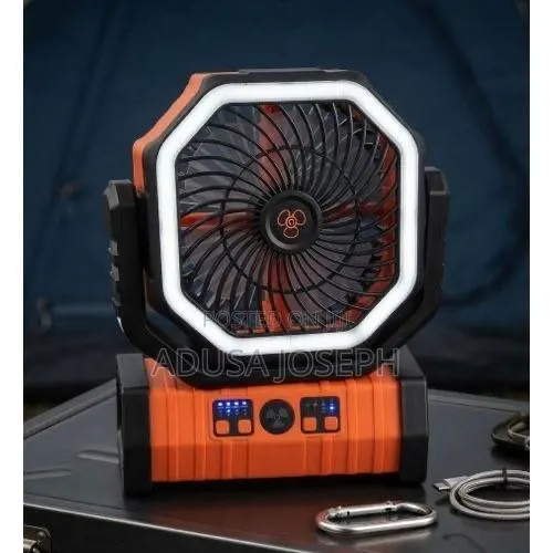 Chargeable Fan,Light and Power Bank · Photo 1