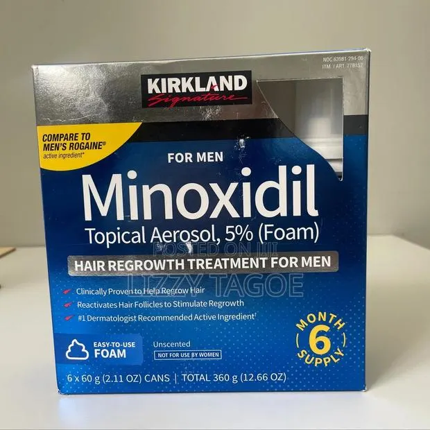 Kirkland Foam (Quick Dry /Works Faster -for Hairline and Beard Growth) · Photo 1