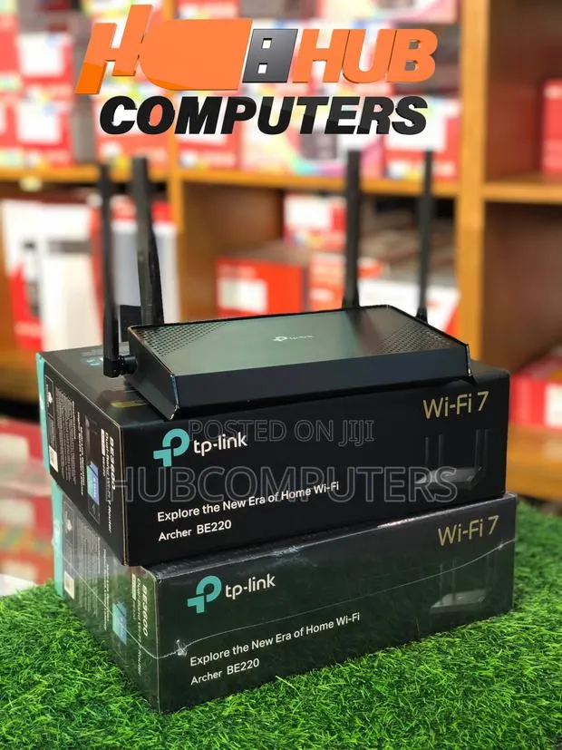TP-Link Archer BE220 BE3600 Dual-Band Wi-Fi 7 Router · Photo 1