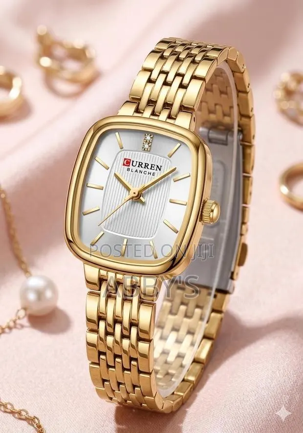 Top Brand Luxury Curren Blanche 9093 Ladies Watch · Photo 2