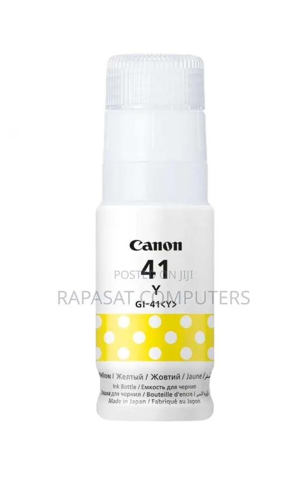 NEWLY ARRIVED Canon G1-41yellow Ink Bottle · Photo 1