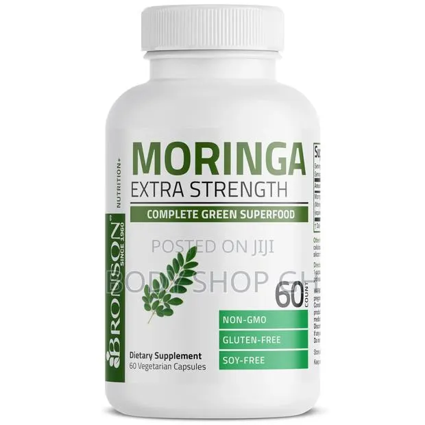 Bronson Moringa Extra Strength Capsules Moringa Oleifera Powder · Photo 1