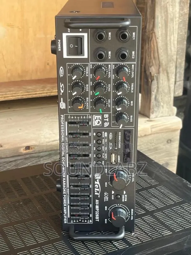 Teli Av-mp326bt Profesional Digital Echo Mixer Karaoke Power Amplifier · Photo 1
