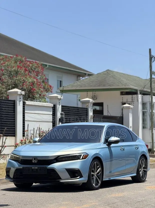 Honda Civic Touring 2022 Blue · Photo 1