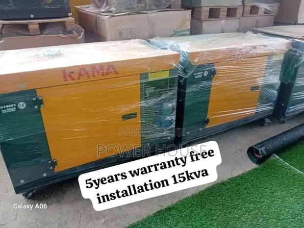 Crystal Forge Kama 15kva 16500watts Diesel Kama 15kva Diesel · Photo 1