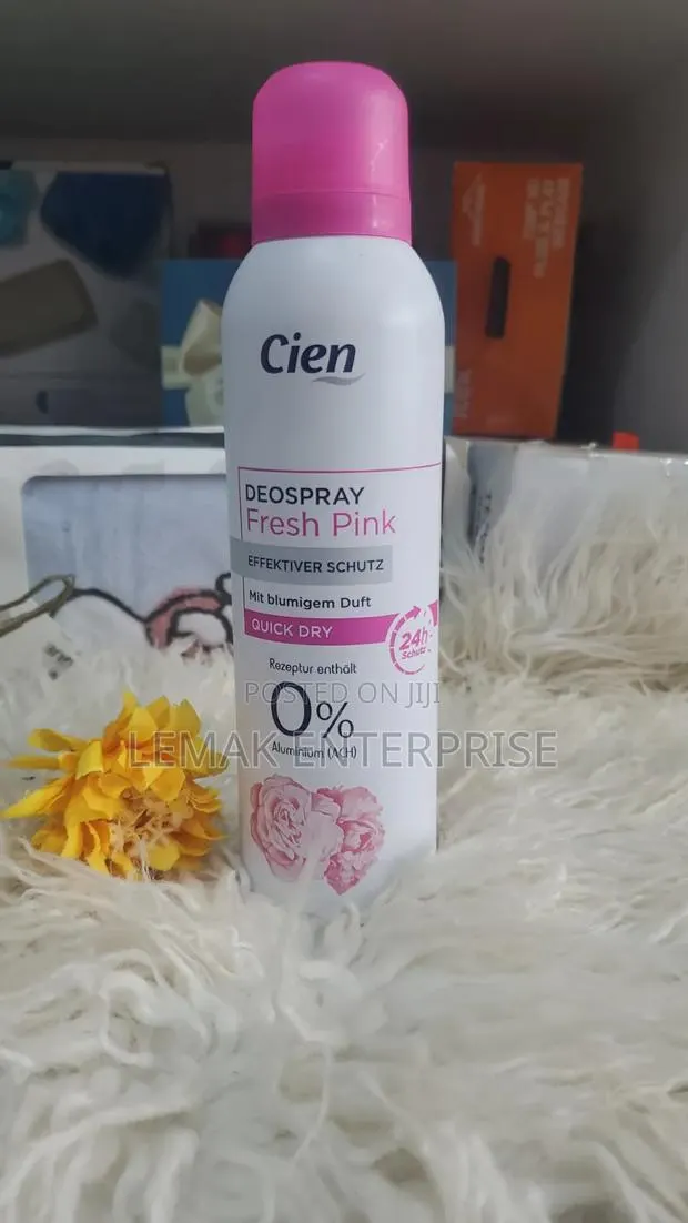 Cien Deospray Fresh Pink Zero Aluminum. 200 Ml. From Germany · Photo 1
