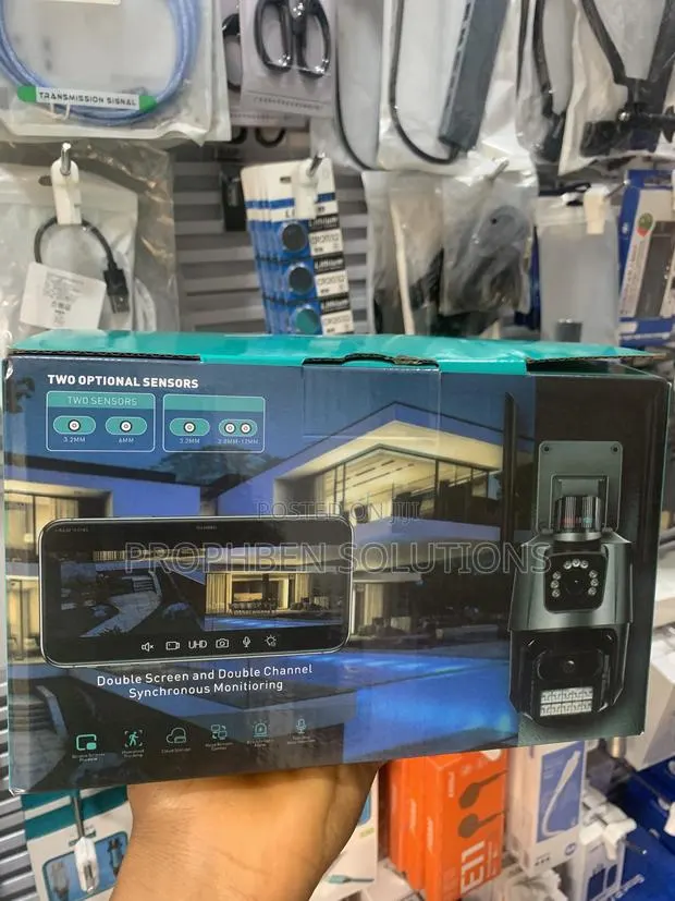 4G Dual Lens CCTV Camera · Photo 1