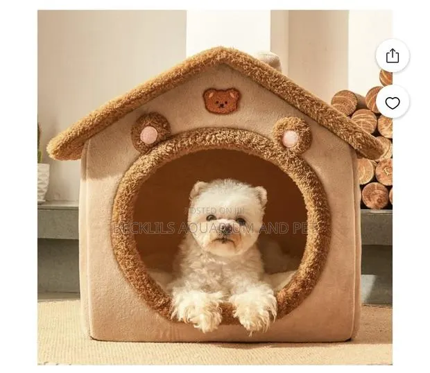 Indoor Warm Dog Bed House · Photo 1