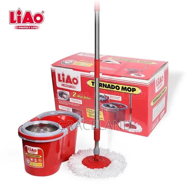 This Is Original Liao Spinning Mop Fiber Squeezing Household · Photo 1