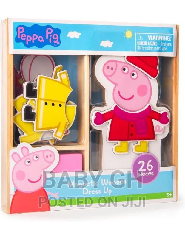 Peppa Pig Magnetic Wood Dress Up · Photo 1