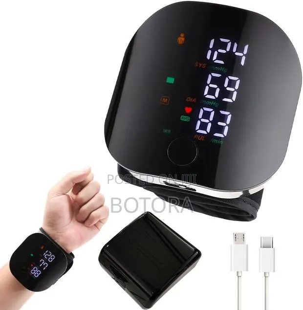 Rechargeable Wrist Blood Pressure Monitor - Bp Monitor Machine · Photo 1