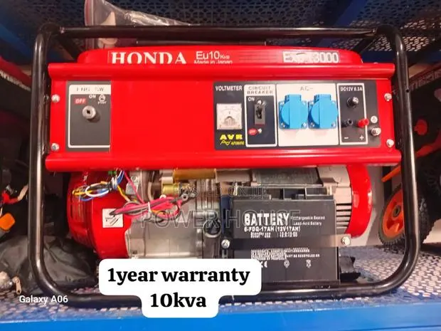 Aircool Tower Honda 10kva Pertrol Generator 10kv 13000watts · Photo 1