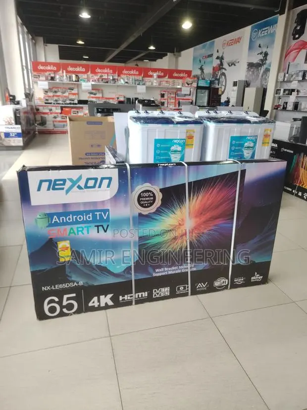 Nexon 65" Smart Tv (Nx-Le65dsa-B): Stunning Detail in Every Frame · Photo 1