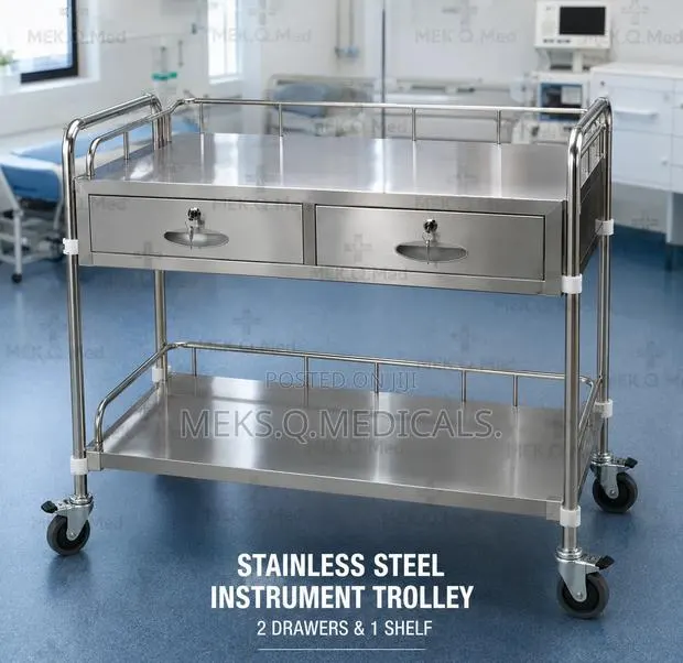 Instrument Trolley 2 Drawer · Photo 1