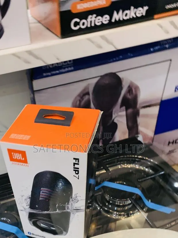 Order Unique JBL Flip 6 Portable Wireless Speaker- Black · Photo 1
