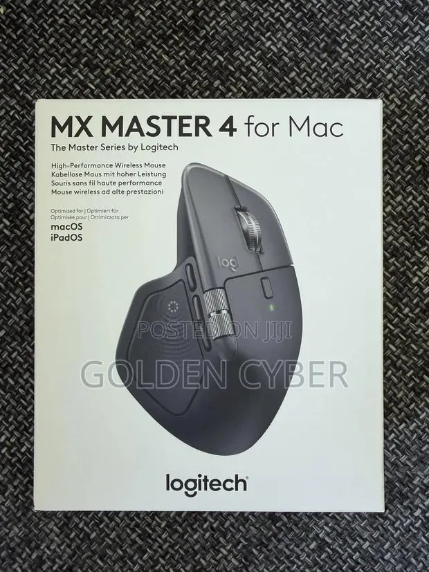 Logitech Mx Master 4 for Mac Black · Photo 1