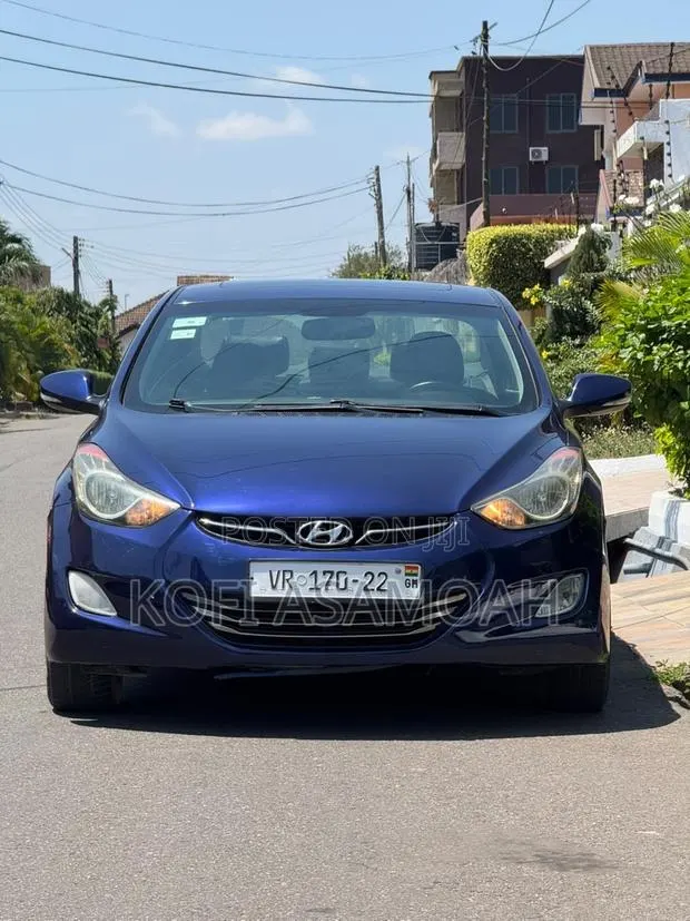 Hyundai Elantra GLS Sedan FWD (1.8L 4cyl 6A) 2013 Blue · Photo 1