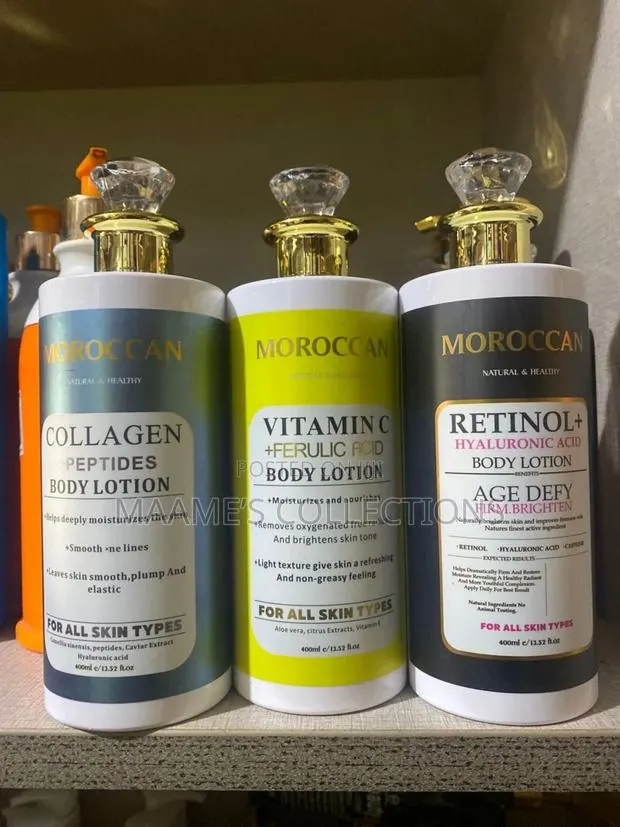 Moroccan Retinol + Hyaluronic Acid Body Lotion · Photo 1