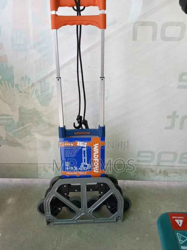60kgs Foldable Hand Truck With 3 Wheel Stair Climber - Wwb6a06 · Photo 1