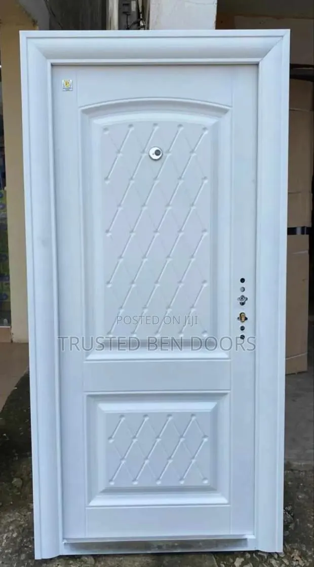 All White Paladin Turkey Security Rough Door [Interior+Exterior Use] · Photo 1