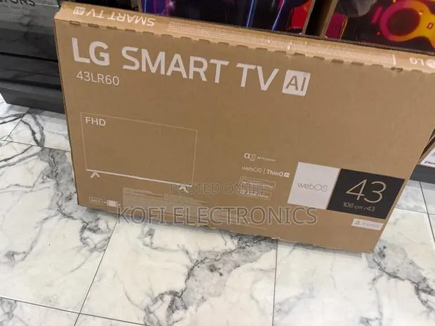 Lg 43-Inch Smart Ai Television Crystal Clear Viewing · Photo 1