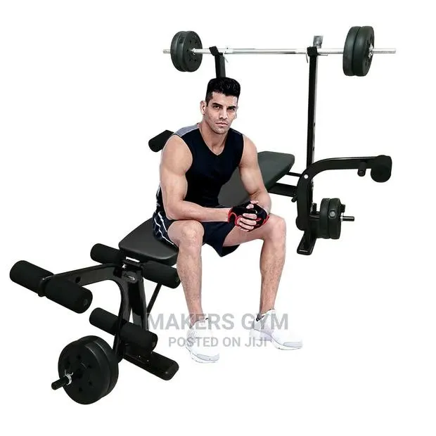 Weight Bench With Rack · Photo 1