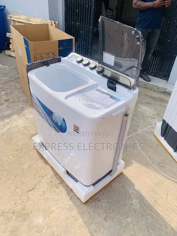 Get a New Washing Machine 12kg Topload Twintub Midea · Photo 1