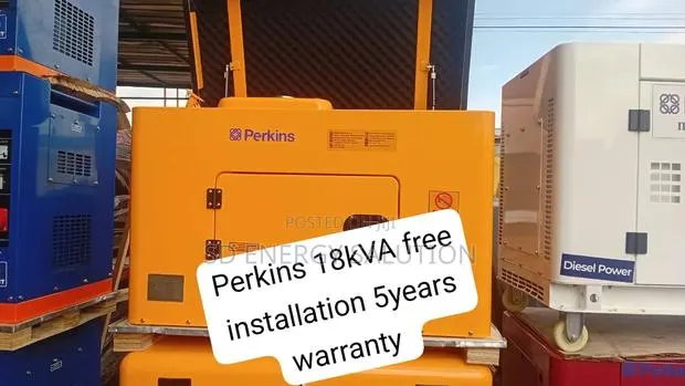 Perkins 18kva Soundproof Diesel Generator With Electric Start · Photo 1