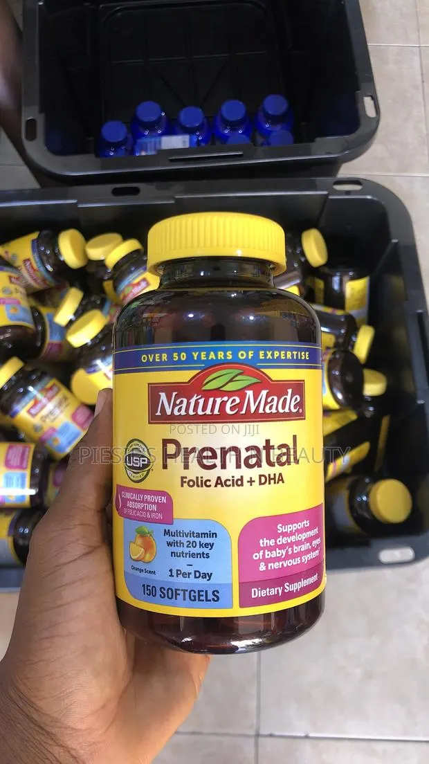 Nature Made Prenatal Folic Acid + Dha 150 Gels ,Expiry: December 2026 · Photo 1