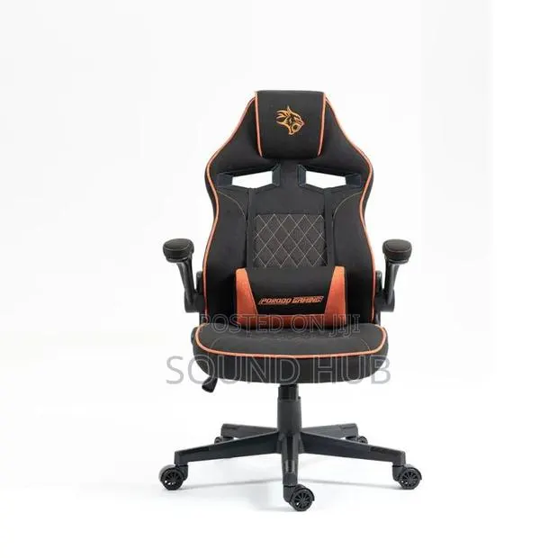 Porodo Gaming Chair With Fabric Covered Cushion · Photo 1