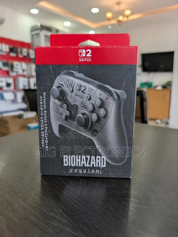 Nintendo Switch 2 Pro Controller Resident Evil Requiem Edition · Photo 1