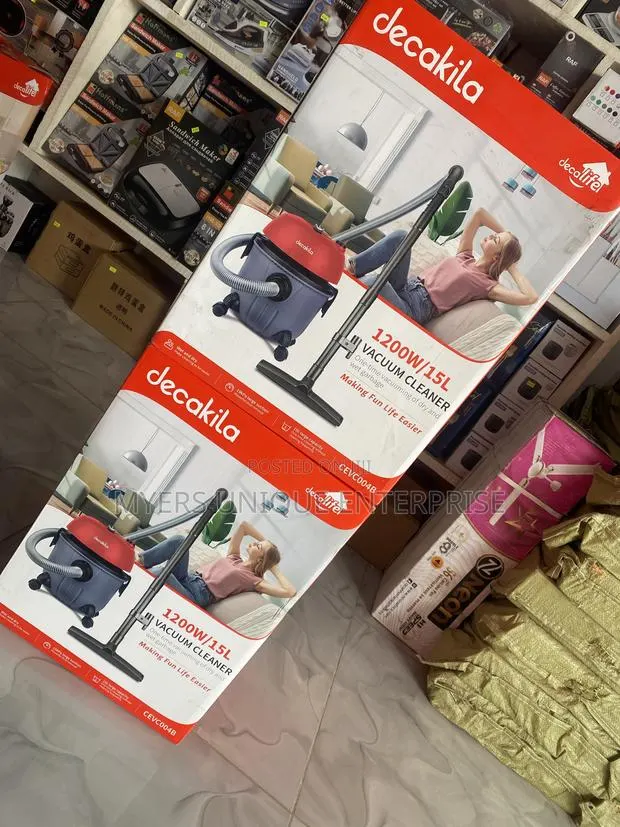 High Recomended Industrial Vacuum Cleaner Decakila(15l)-Wheels+Handles · Photo 1