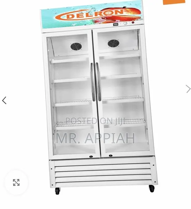 Brand New Delron 553liters 2 Door Electric Beverage Cooler · Photo 1