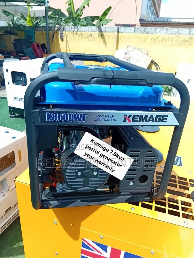 Kemage 7.5kVA Generator – Powerful Petrol Generator for Everyday Use · Photo 1