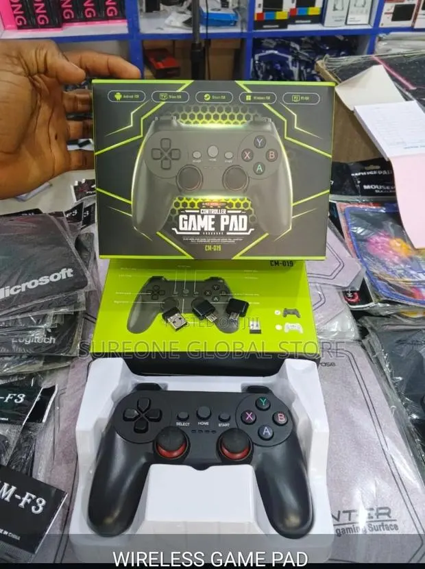 Wireless Bluetooth Game Pad Controller for Android, Pc, Ps3 Smart Tv · Photo 1