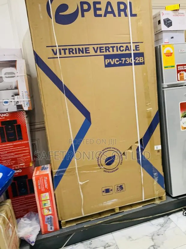 Elegant New Pearl PVC-730 Double Door Display Fridge · Photo 1