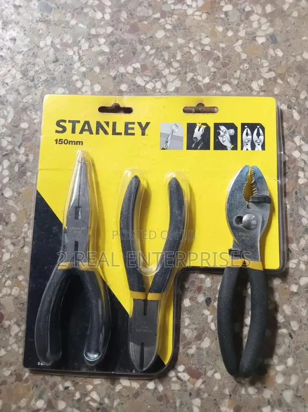 Stanley 0-84-114 Forged Steel Plier Set (3 Piece) · Photo 1