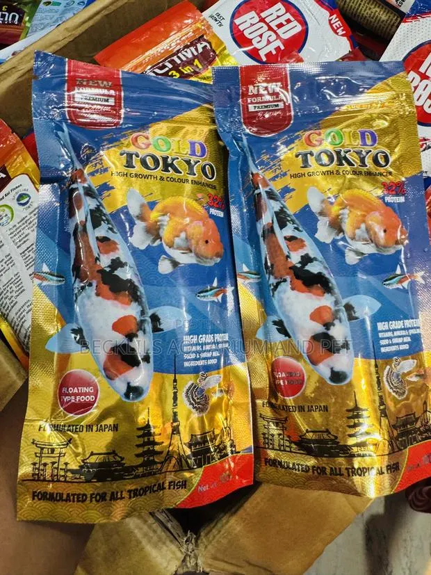 Gold Tokyo Golden Fish Food