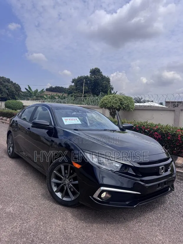 Honda Civic EX-L Sedan 2019 Black · Photo 1