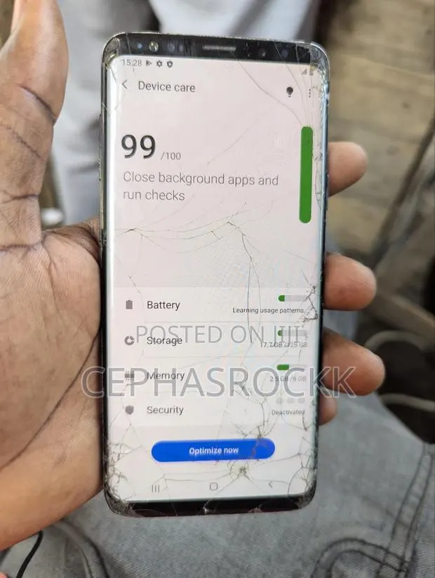 Samsung Galaxy S9 Plus 128 GB Black · Photo 1