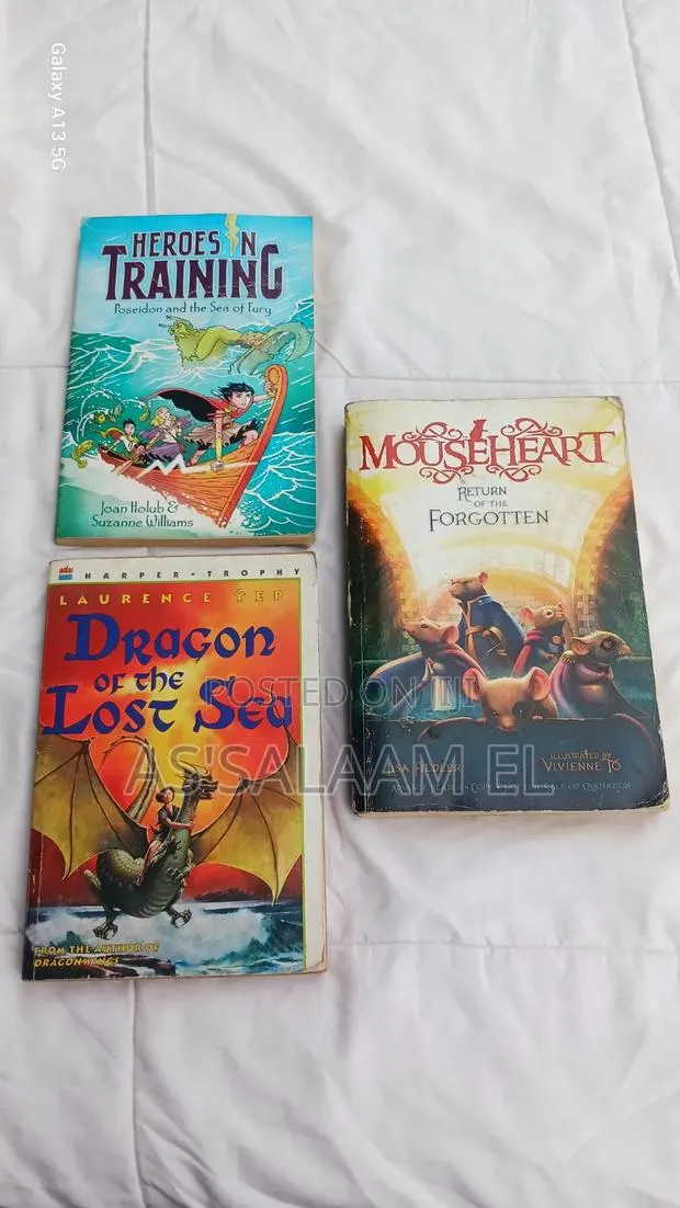 Children's Fantasy Book Bundle – 3 Books (Used, Good Condition) · Photo 1