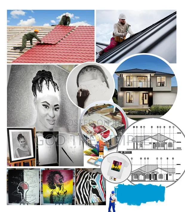 Drawing-arts-building Designs,Carpentry, Construction And Many More · Photo 1