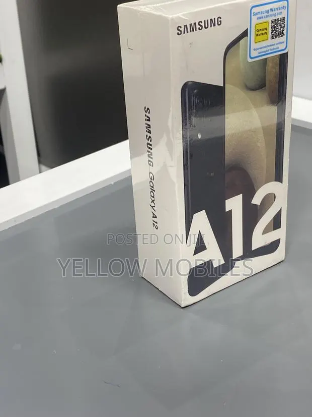 New Samsung Galaxy A12 128 GB Black · Photo 1