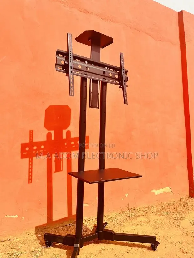 Tv Trolley With Wheels Dvd Shelf for Led Tv Between 32”-70 · Photo 1