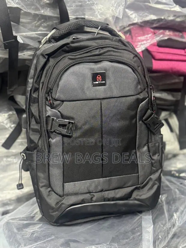 Premium Quality Metha USB Backpack With Laptop Compartment. · Photo 1