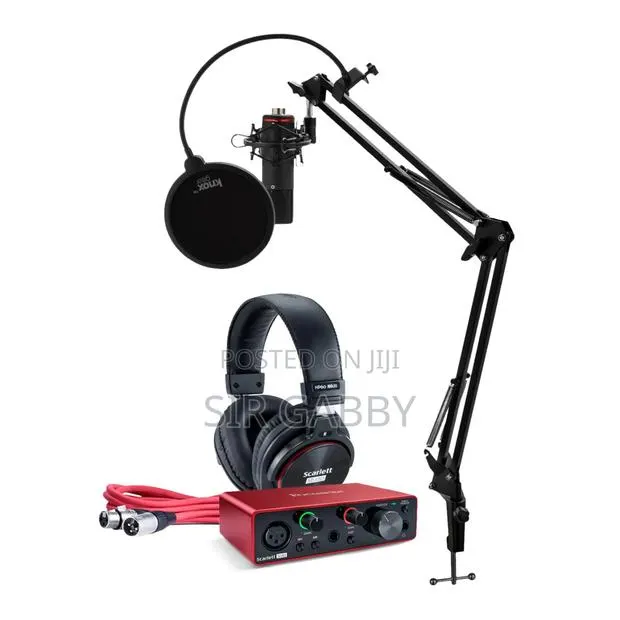 Podcast and Content Equipments · Photo 1